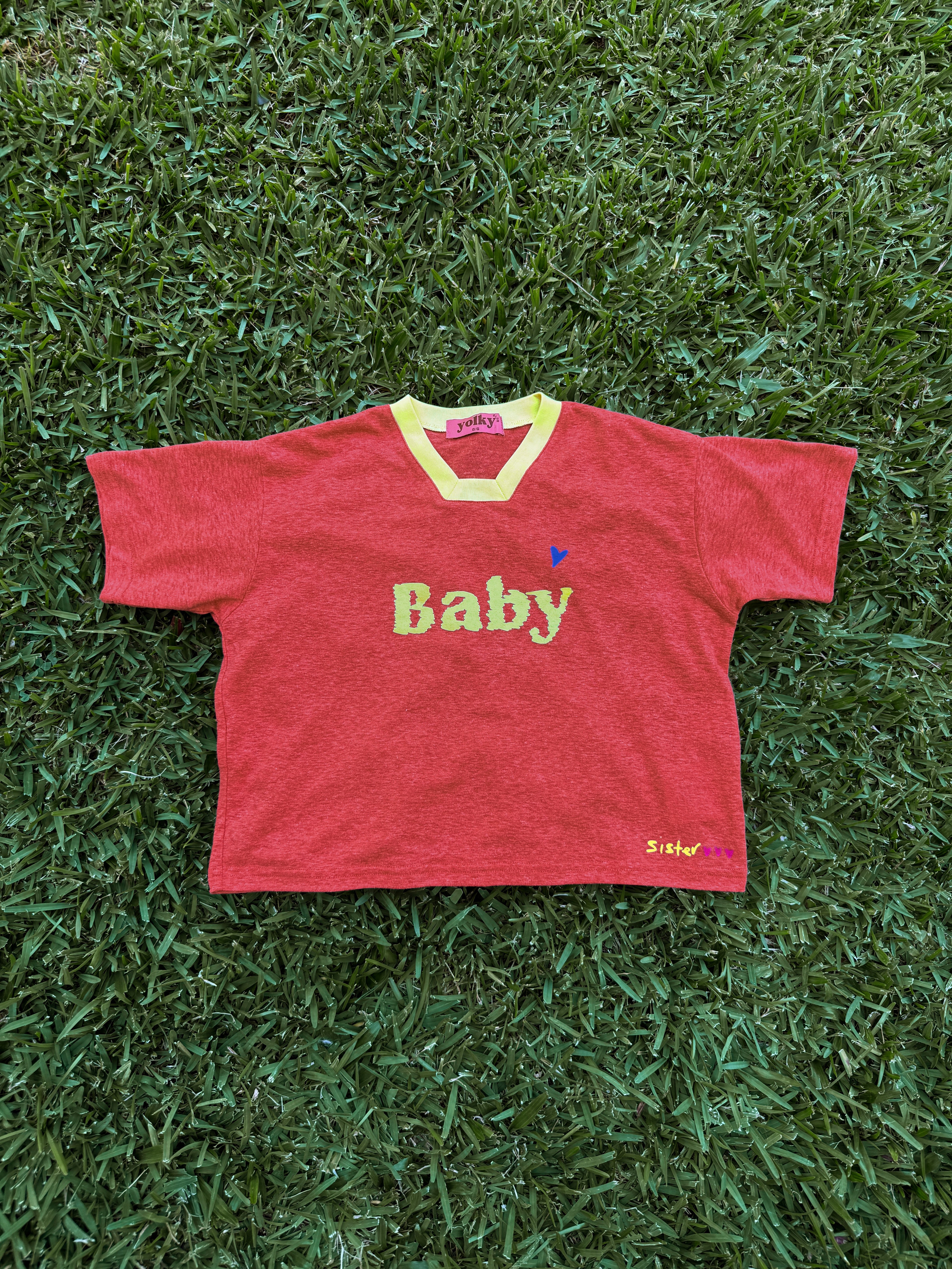 The Baby Sister Tee (orders made after 10am Qld time on the 25th Feb won’t be shipped until Tuesday due to being away for a family event, thank you x)