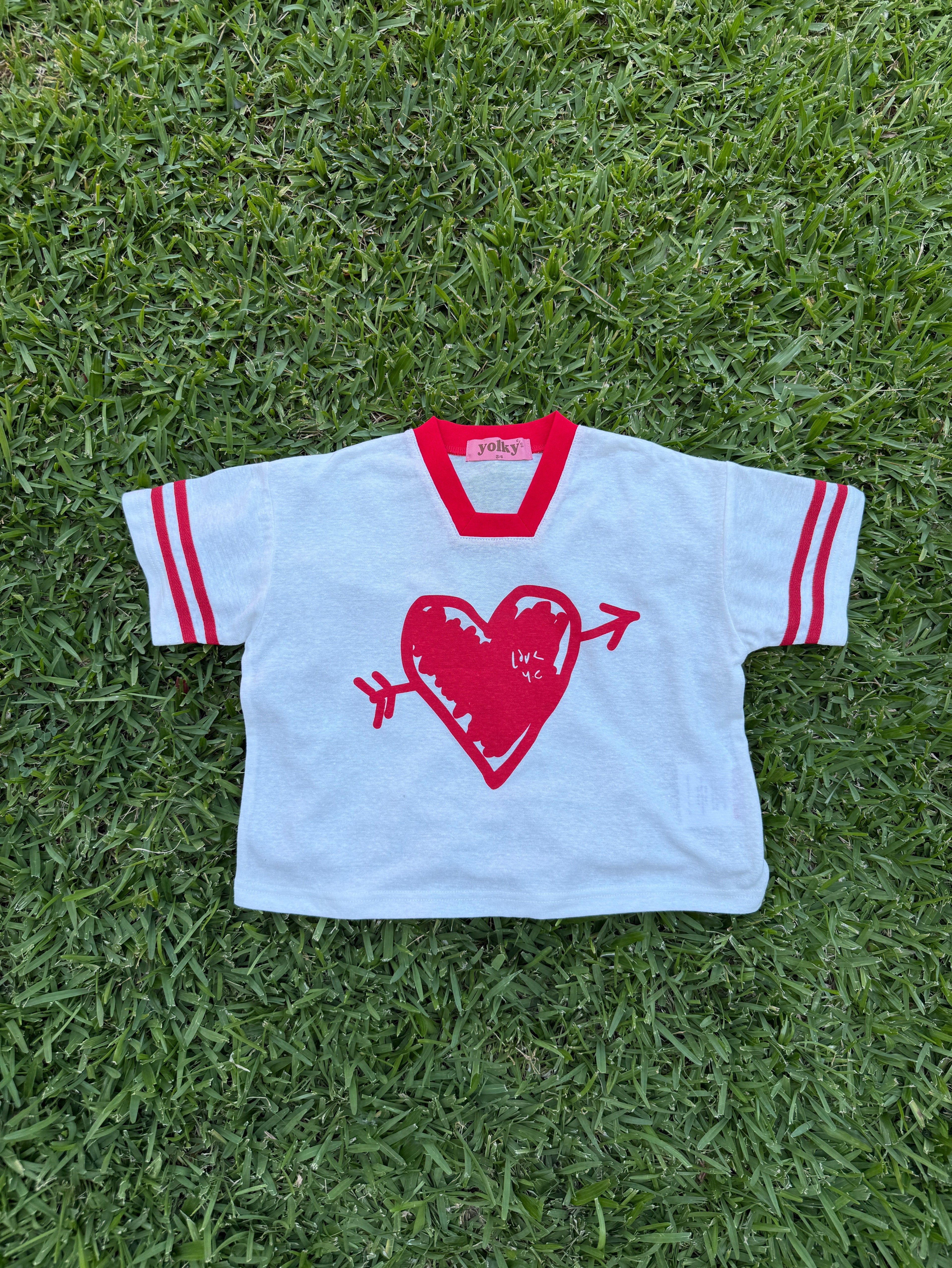 The Love Y.C Tee (orders made after 10am Qld time on the 25th Feb won’t be shipped until Tuesday due to being away for a family event, thank you x)